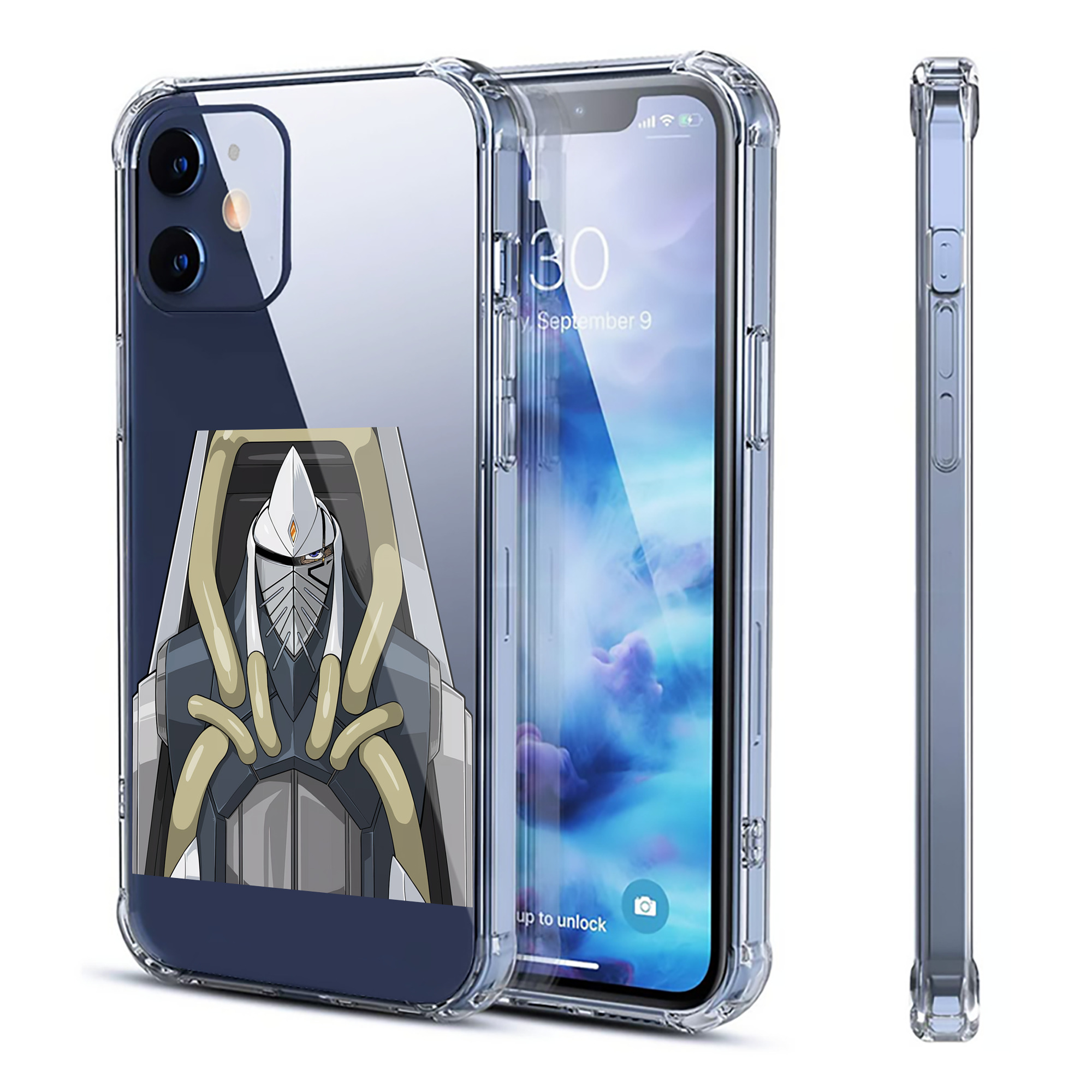 （画像用） 遊☆戯☆王 Yu-Gi-Oh! 【iPhone 12シリーズ対応】透明スマホケース（クリアソフトケース）